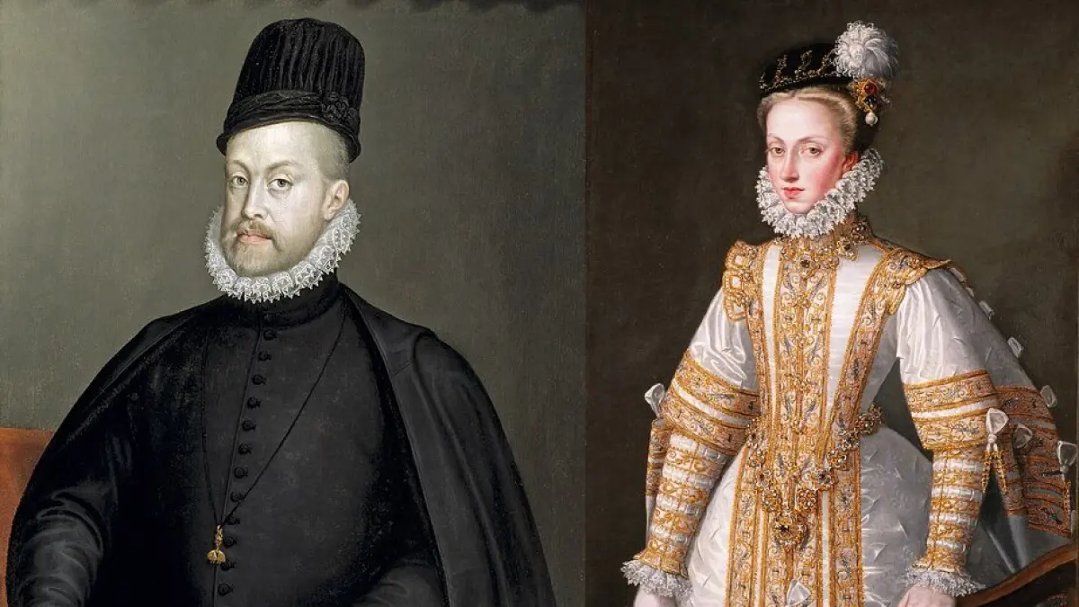 Raja Philip II dari Spanyol resmi mempersunting Anna dari Austria yang tak lain keponakannya sendiri.