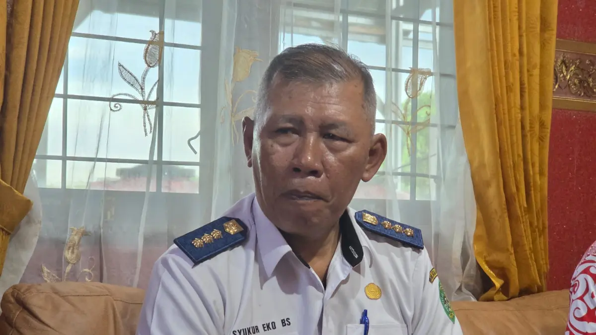 Camat Tenggarong, Syukur Eko Budi Santoso (Elmo/Prokal.co)