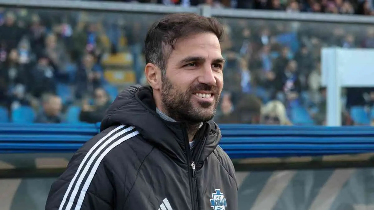 Pelatih Como 1907, Cesc Fabregas.