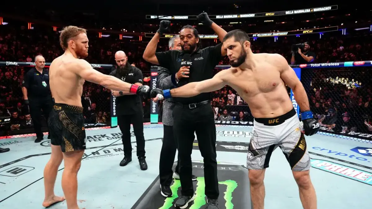 Pertarungan Jack Della VMaddalena dan Islam Makhachev.