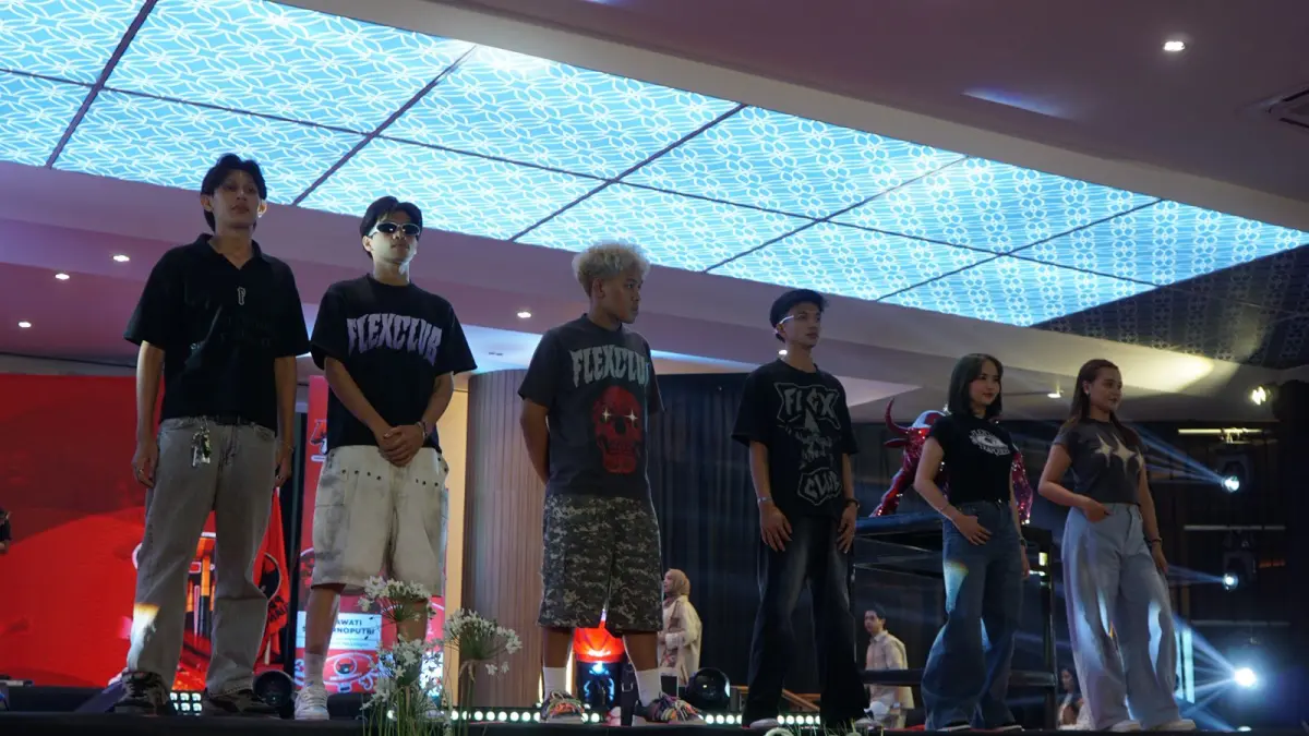 Produk fesyen Flex In Club saar Musancab 2026 PDI Perjuangan Kukar kemarin (Istimewa)