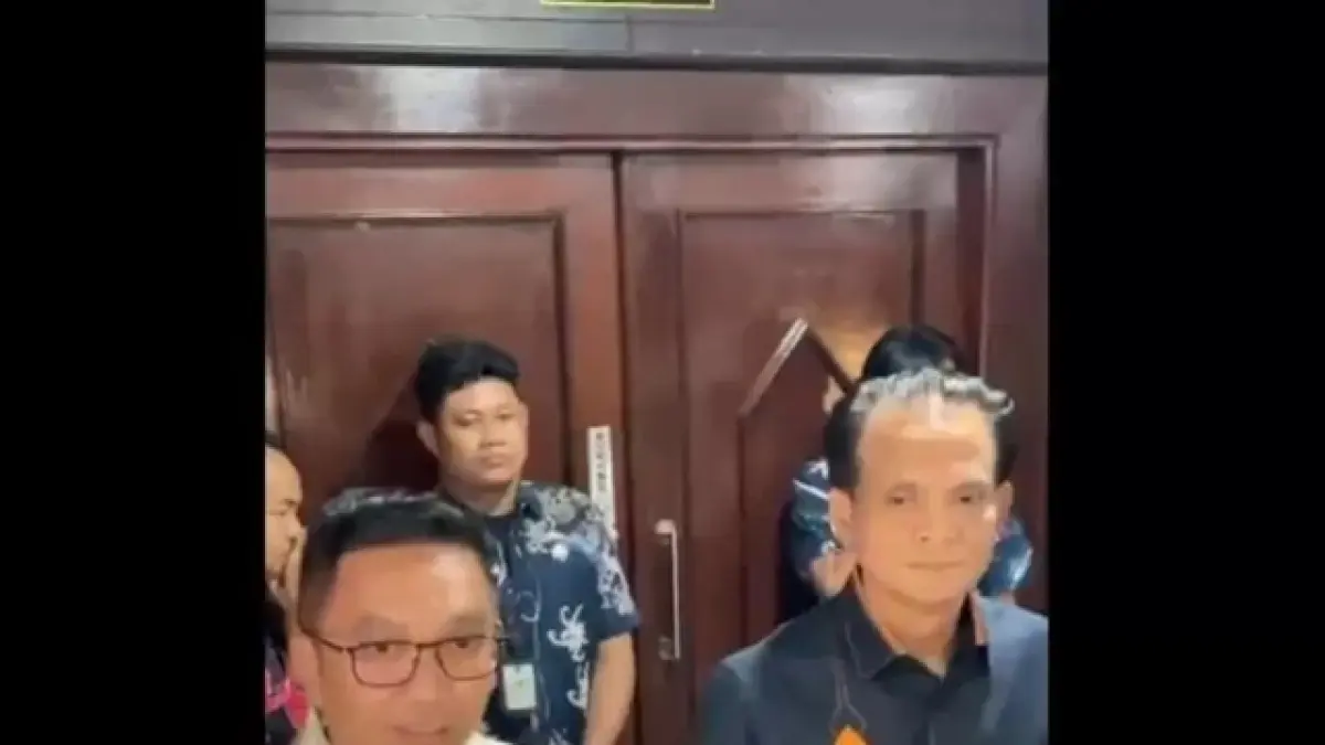 Juru Bicara Hak Angket, Nurhadi dan Subandi.