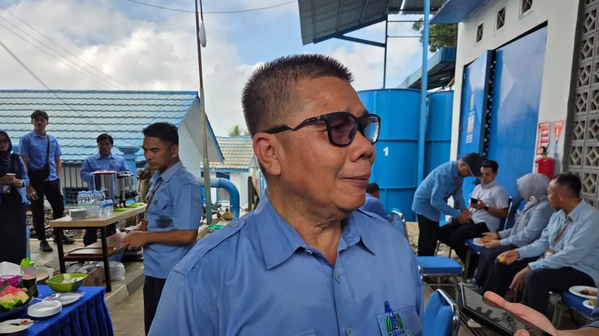 Dirut Perumda Tirta Mahakam, Suparno (Elmo/Prokal.co)