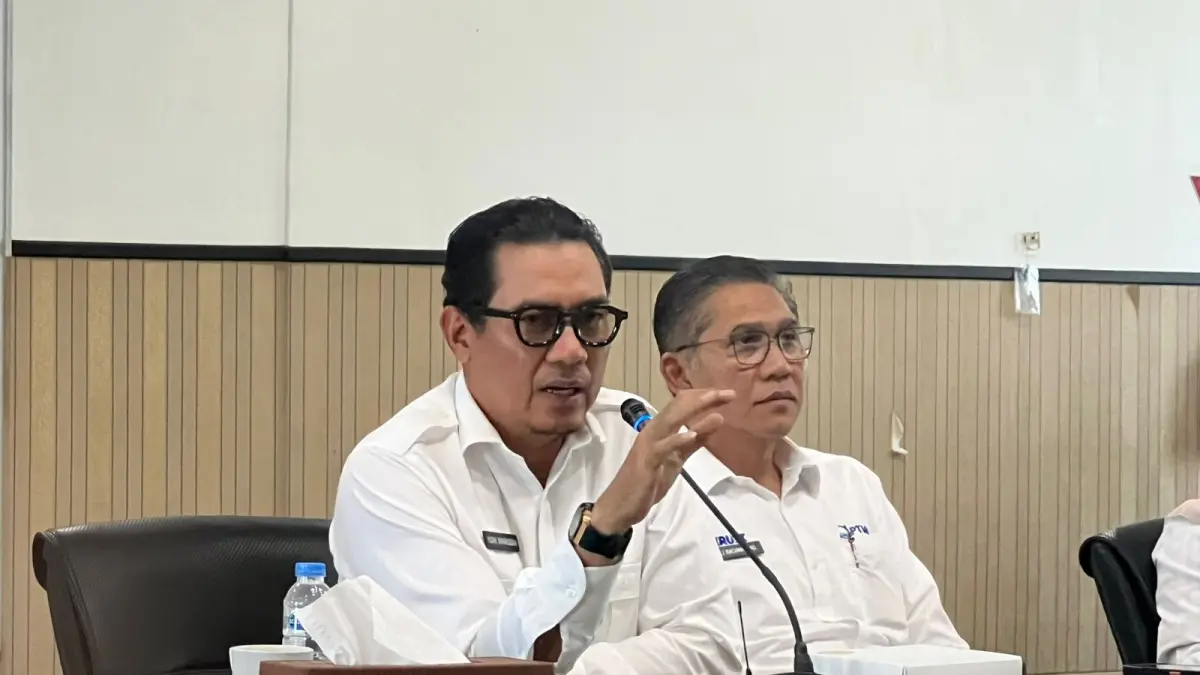 Direktur Perumda Tirta Manuntung Balikpapan, Yudhi Saharuddin. 