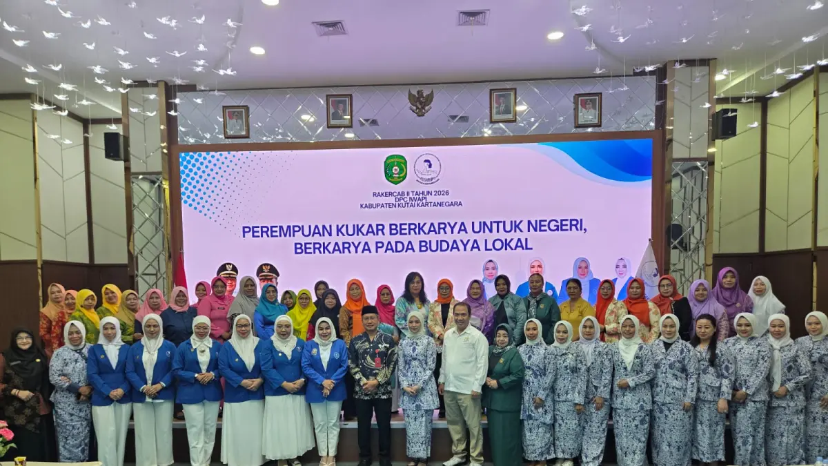 Rakercab II DPC IWAPI Kutai Kartanegara (Elmo/Prokal.co)