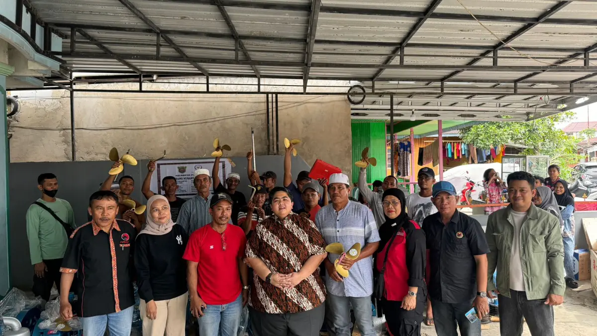 Ananda dan nelayan Samarinda.