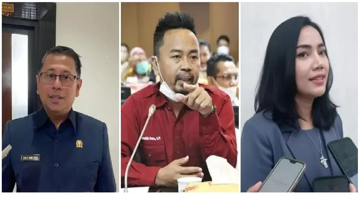 Fraksi PAN DPRD Kaltim, Sigit dan Baharuddin Demmu, Ketua DWP NasDem Kaltim, Celni Pita Sari