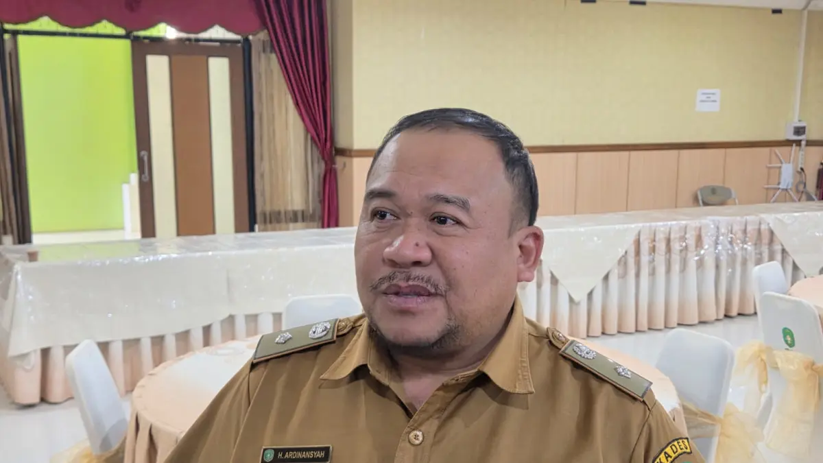 Kepala Desa Benua Puhun, Ardinansyah (Elmo/Prokal.co)