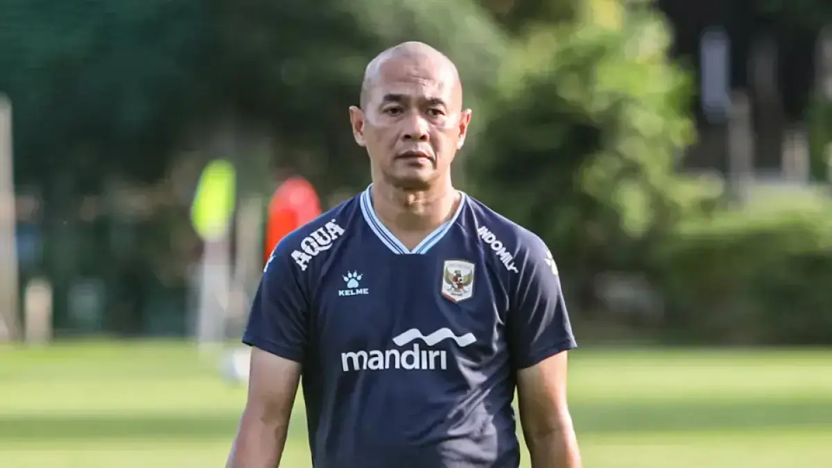 Pelatih timnas U17 Indonesia Kurniawan Dwi Yulianto 