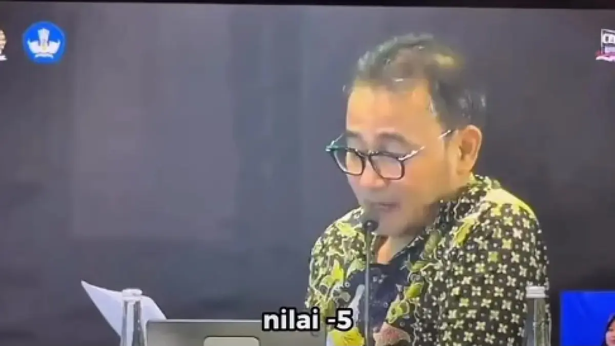 Tangkapan layar video keputusan juri dalam LCC 4 PIlar Kalbar. (ISTIMEWA)