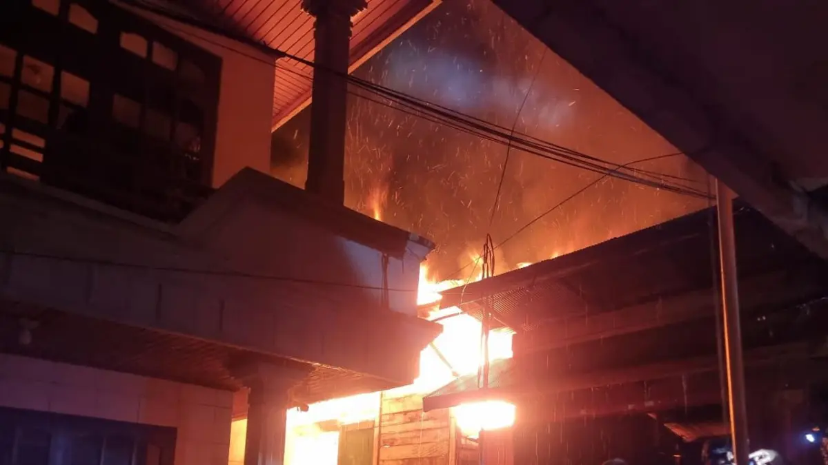 Kebakaran di Samarinda