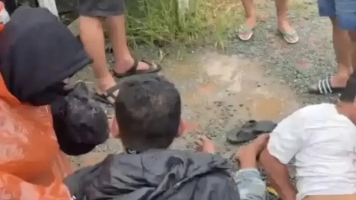 TAK BERKUTIK: Dittipidnarkoba, Bareskrim Polri, menggulung 13 tersangka di kawasan yang disebut-sebut kampung narkoba di Gang Langgar, Kota Samarinda. ISTIMEWA