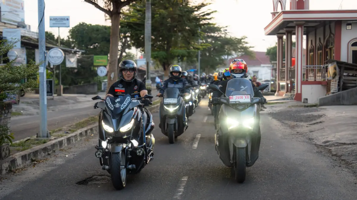  Keseruan rangkaian touring eksploratif MAXI Tour Boemi Nusantara 2026 (MTBN) masih terus berlanjut setelah sebelumnya sukses menjelajah keindahan wilayah Toba Samosir, Sumatera Utara dan Bengkulu. Respon positif serta antusiasme tinggi dari para peserta pada dua etape sebelumnya pun menjadi bukti bahwa MTBN bukan 