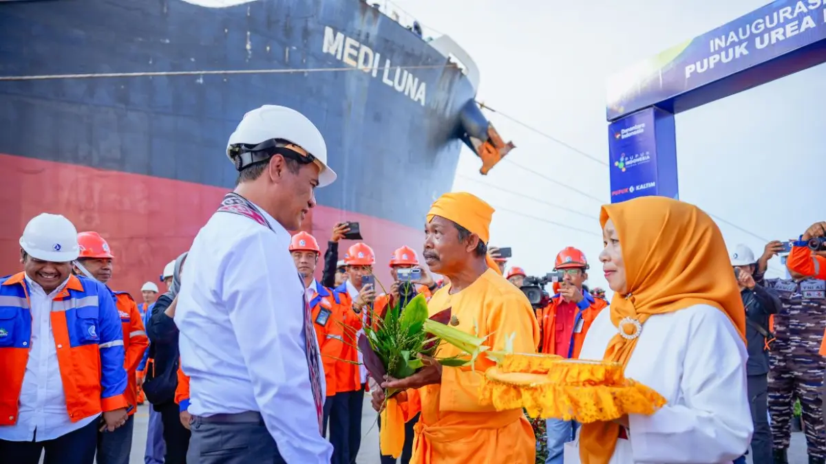 Mentan Amran Sulaiman di Bontang.