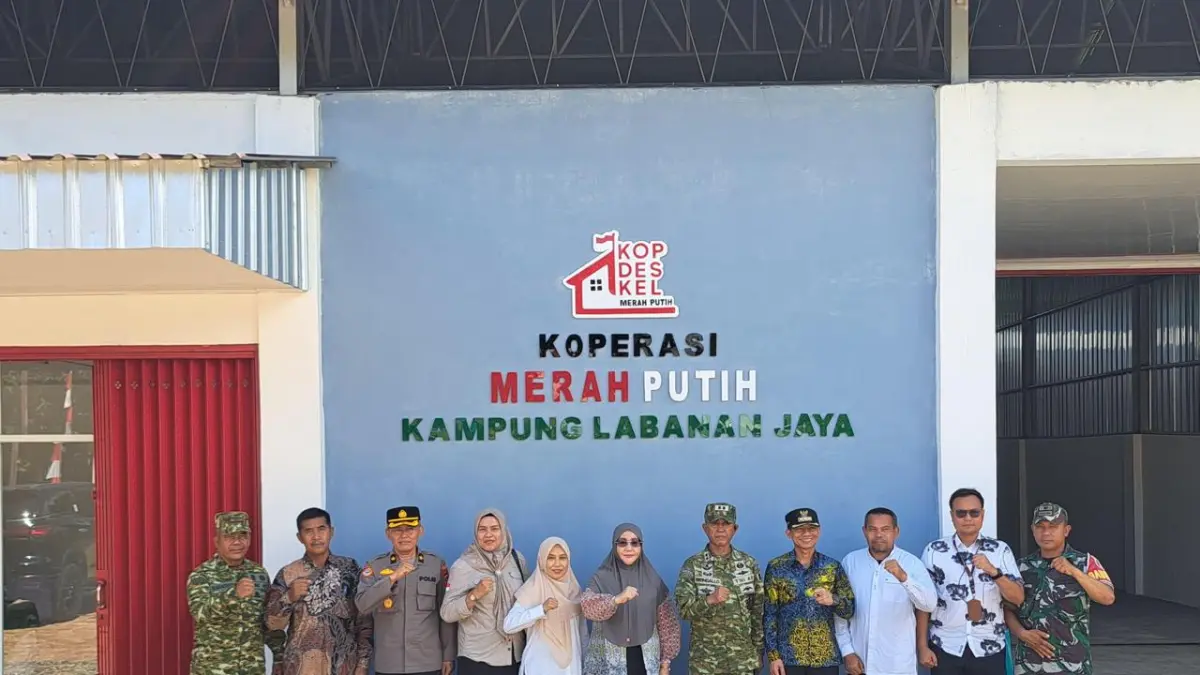 SIMBOLIS: Sebanyak 6 gedung KDMP di Kabupaten Berau resmi diluncurkan dan ditargetkan segera beroperasi dalam waktu dekat. IST/PROKOPIM
