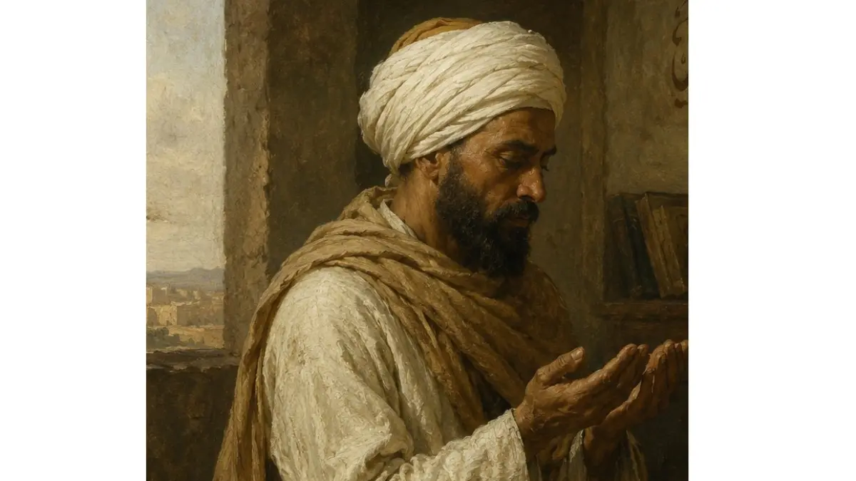 Ilustrasi lukisan Yusuf ibn Tashfin