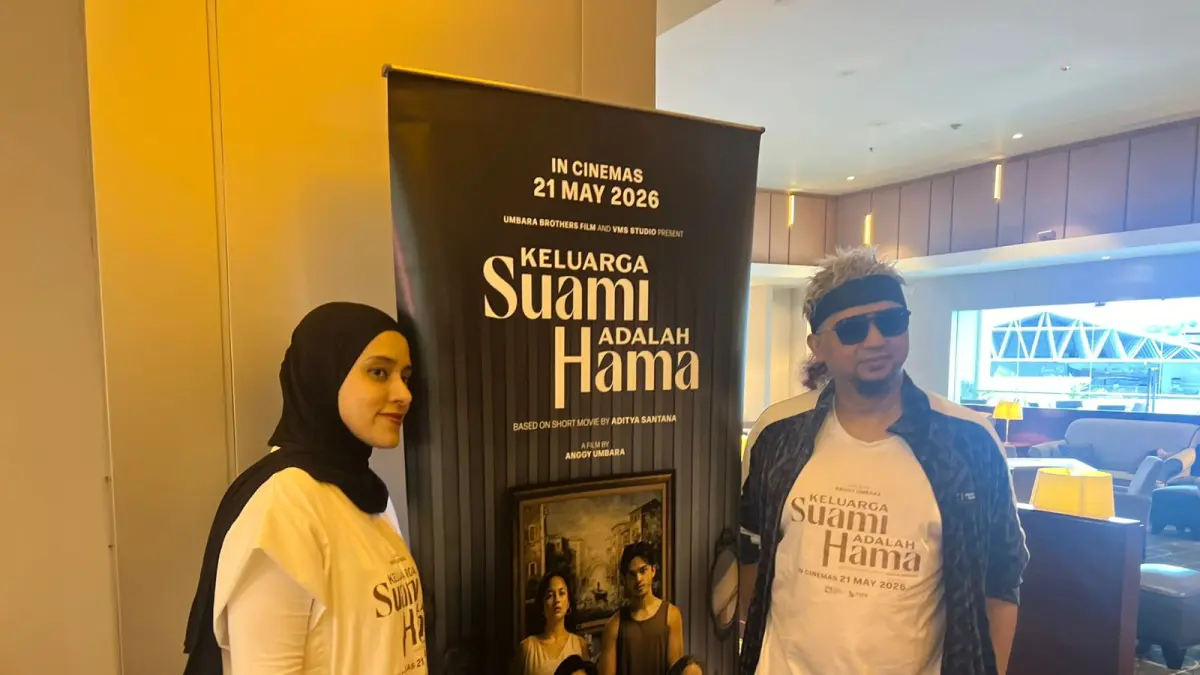 Fairuz A Rafiq dan Anggy Umbara hadir di XXI e-Walk Balikpapan. 
