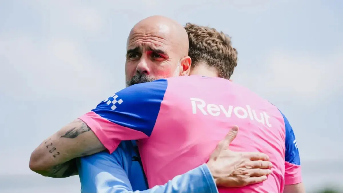 Pep Guardiola meninggalkan Manchester City setelah satu dekade penuh trofi. (Dok.Man City)