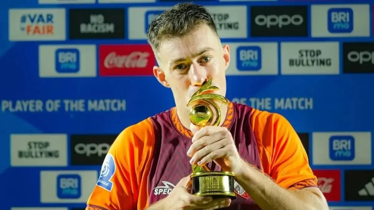 DIBIDIK KLUB: Mariano Peralta tampil tajam bersama Borneo FC dan kini jadi rebutan klub-klub besar. (Instagram @marianoperalta.9)