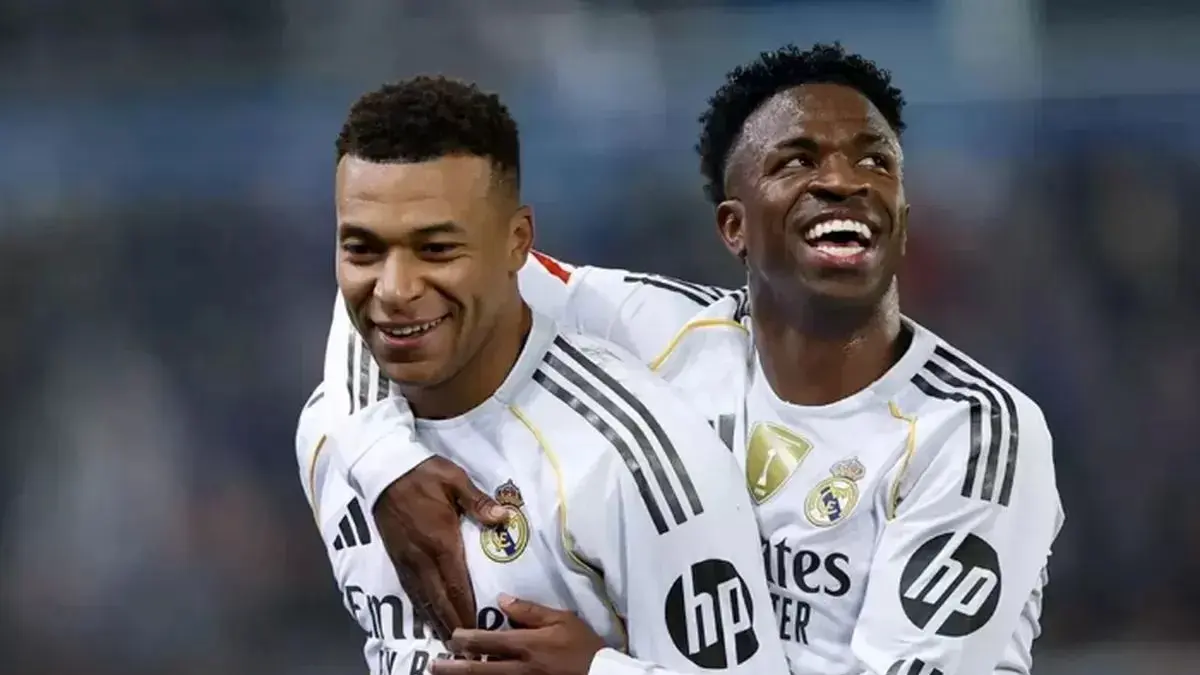 Mbappe dan Vinicius Jr.