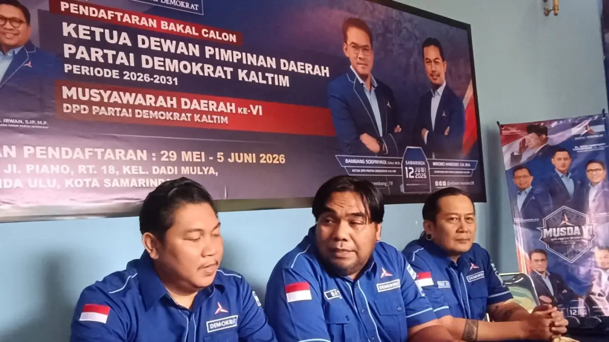 Musda Partai Demokrat Kaltim akan digelar.