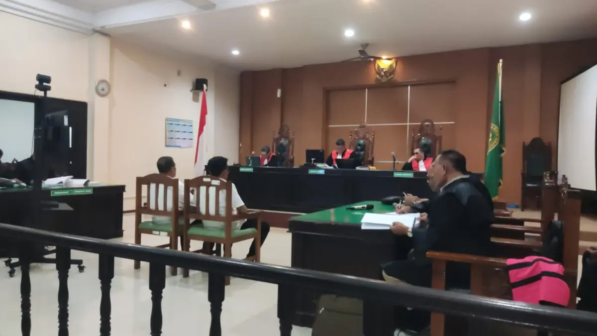Sidang kasus DBON.