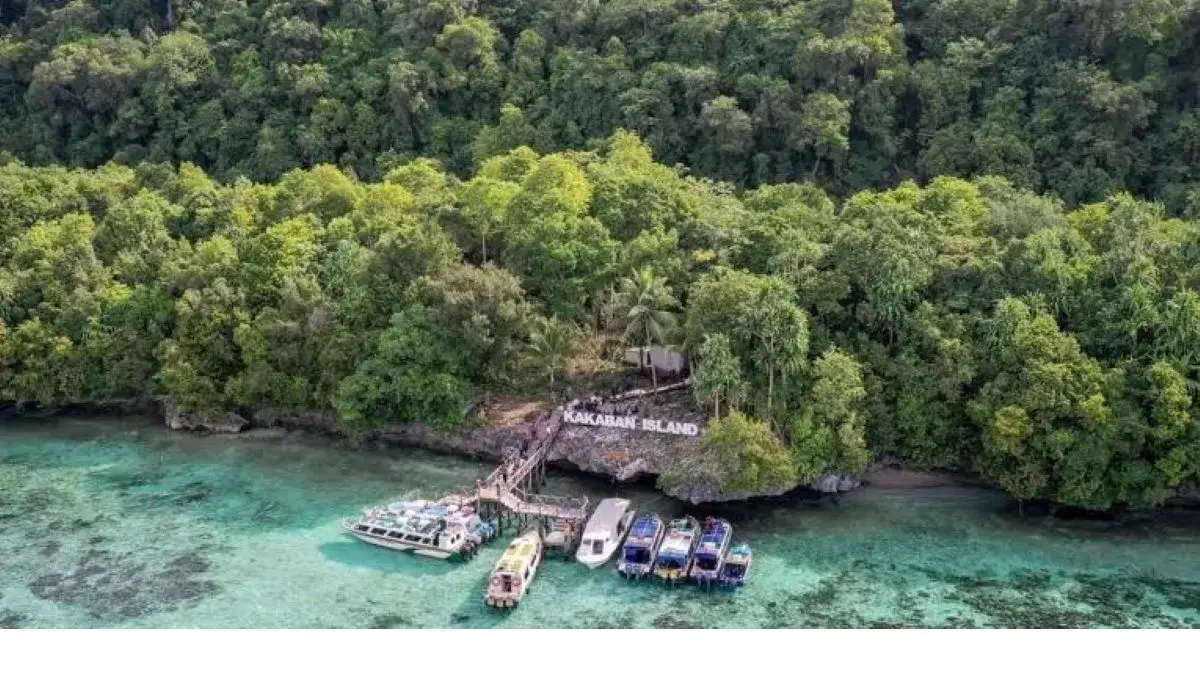 Pulau Kakaban menjadi satu-satunya destinasi wisata di Kepulauan Derawan yang telah disosialisasikan untuk dikelola Pemerintah Provinsi Kalimantan Timur melalui skema BLUD. (ist)