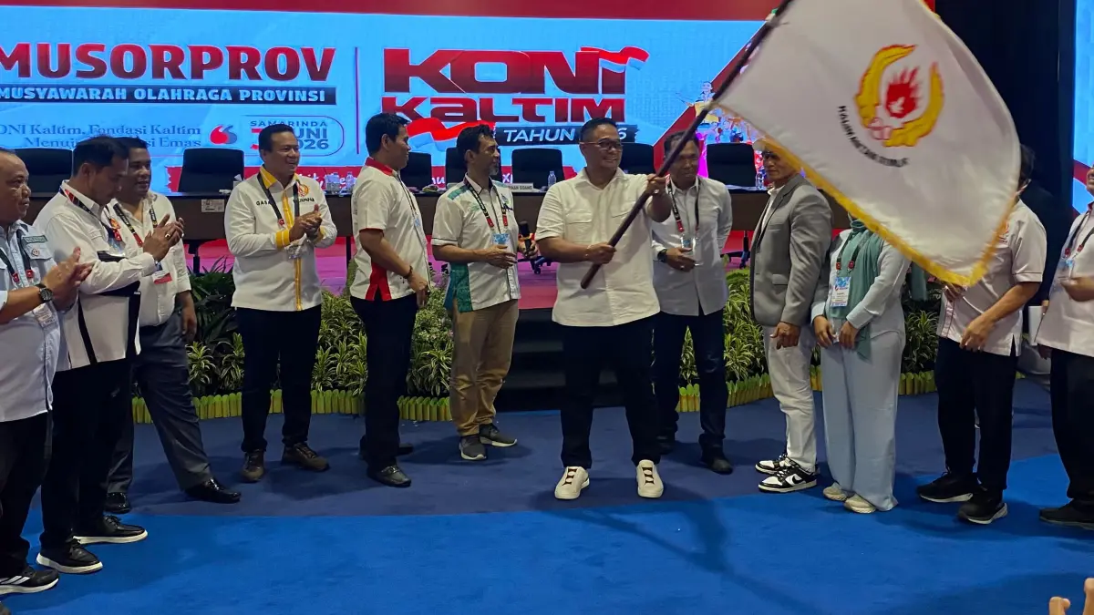 Ketua KONI Kaltim periode 2026-2030, Anderiy Syachrum, menegaskan target membawa Kalimantan Timur masuk tiga besar PON mendatang.