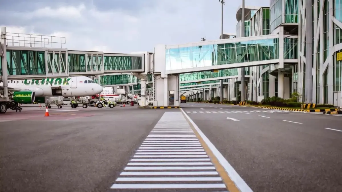 Bandara SAMS Sepinggan, Balikpapan.