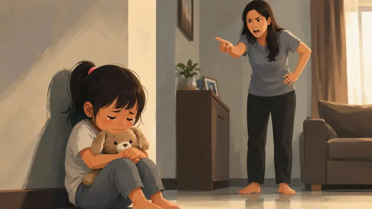 Ilustrasi kekerasan terhadap anak.