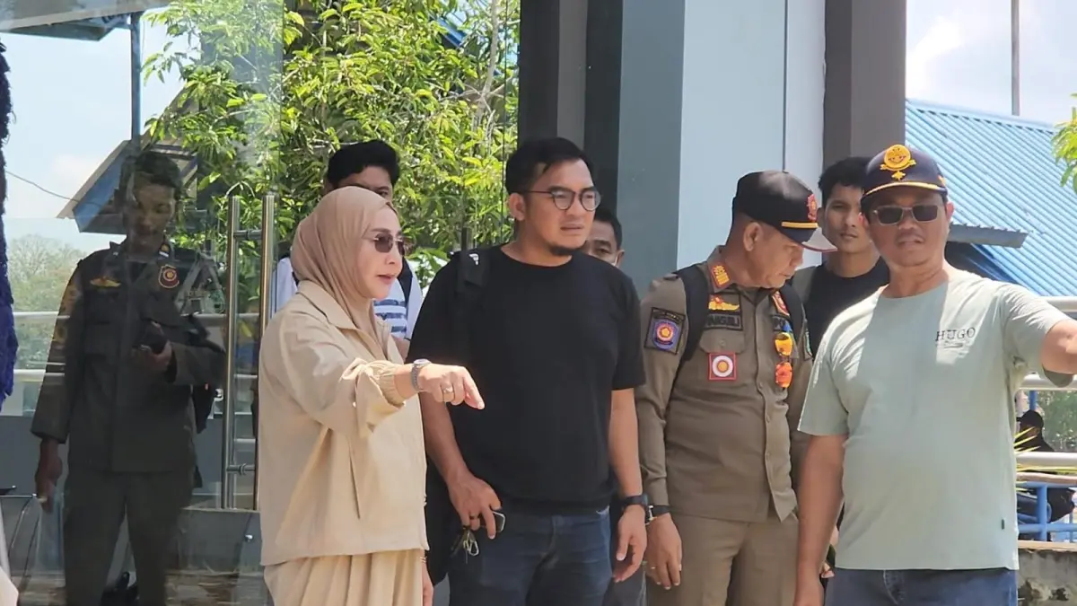 TAMBAH FUNGSI: Halaman Dermaga Wisata Sanggam disiapkan menjadi kawasan UMKM dan kafe, guna mendukung pertumbuhan ekonomi masyarakat. KPG