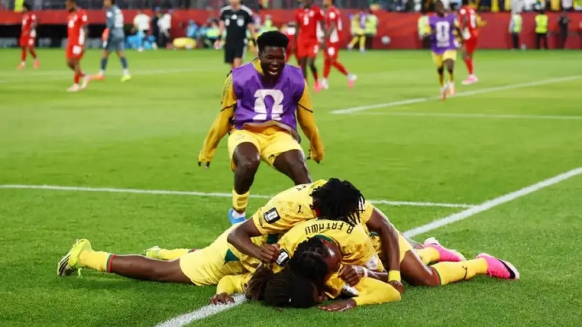 Gol Ghana tercipta di masa injury time.