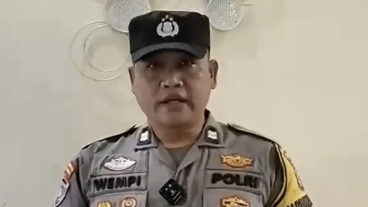 INGATKAN WARGA: Bhabinkamtibmas Kelurahan Graha Indah, Kecamatan Balikpapan Utara, Kota Balikpapan, Aiptu Ardian Wempi Antariksa. TANGKAPAN LAYAR VIDEO