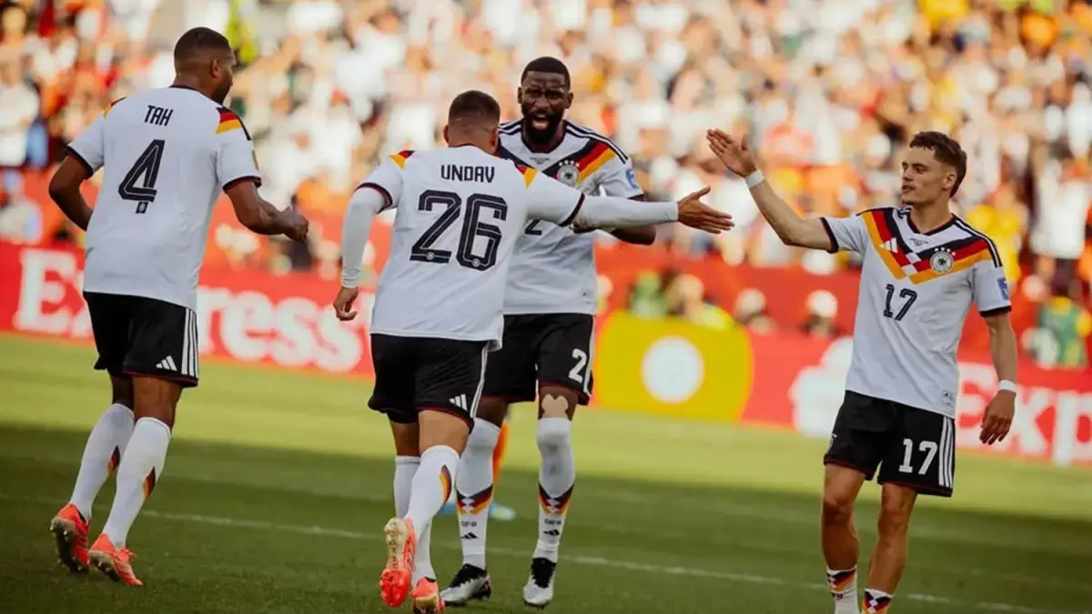 Jerman jadi tim ketiga yang lolos ke babak 32 besar Piala Dunia 2026 usai gebuk Pantai Gading. (Instagram.com/@flowirtz)