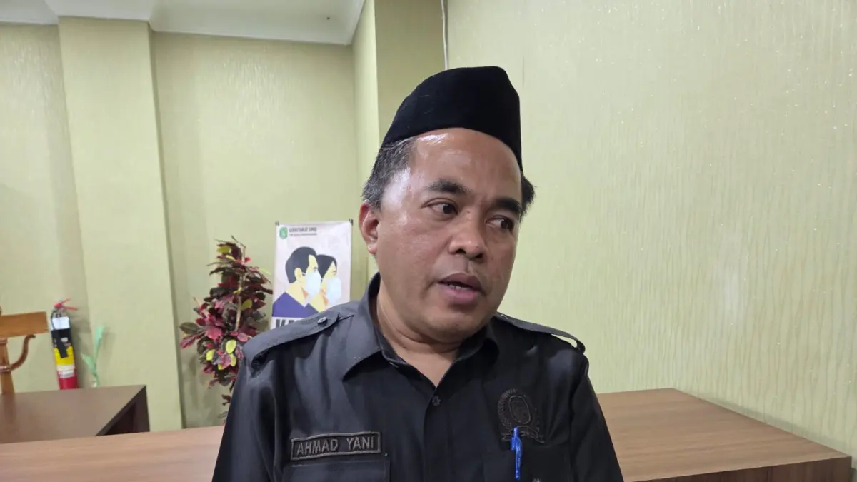 Ketua DPRD Kukar Ahmad Yani (Elmo/Prokal.co)