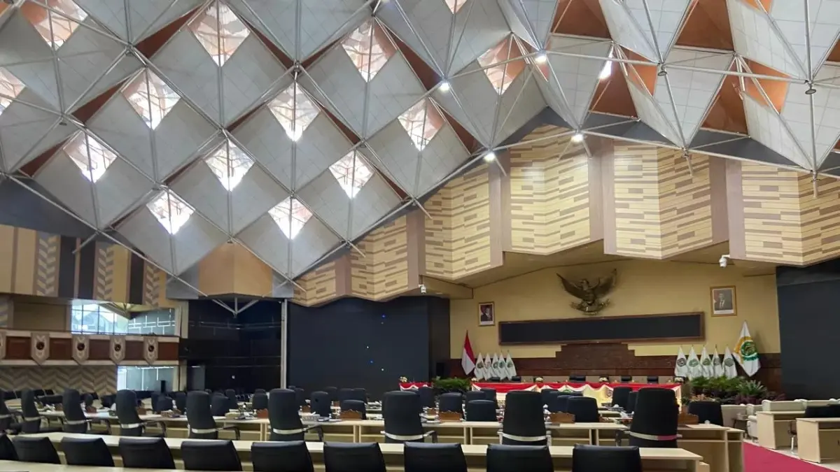 Gedung utama DPRD Kaltim.