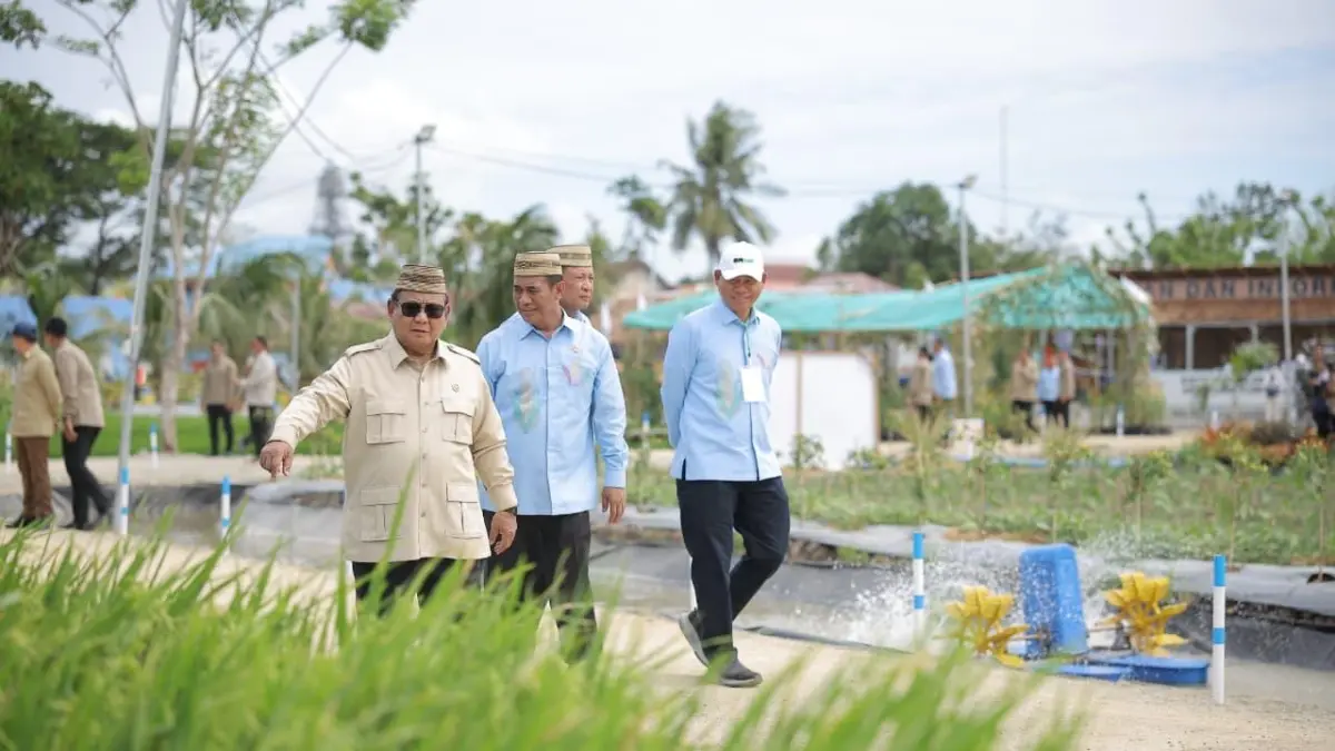 SWASEMBADA: Presiden Prabowo Subianto saat Penas Petani dan Nelayan XVII Tahun 2026 di Gorontalo, Rabu, 24 Juni 2026. ISTIMEWA