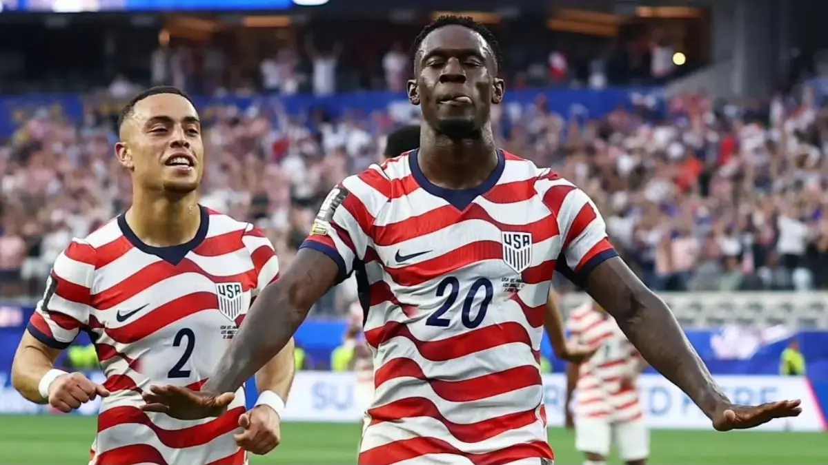 Folarin Balogun menjadi andalan Amerika Serikat saat menghadapi Australia pada laga krusial Grup D Piala Dunia 2026 di Seattle Stadium. (Concacaf)