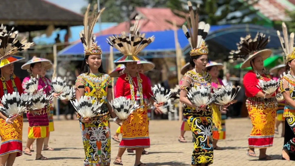 KEBERLANJUTAN: Wabup Berau, Gamalis, menekankan pentingnya menjaga keberlanjutan event-event unggulan daerah sebagai upaya memperkuat daya tarik pariwisata di tingkat nasional hingga internasional. KPG
