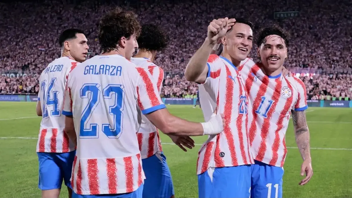 Pemain timnas Paraguay.