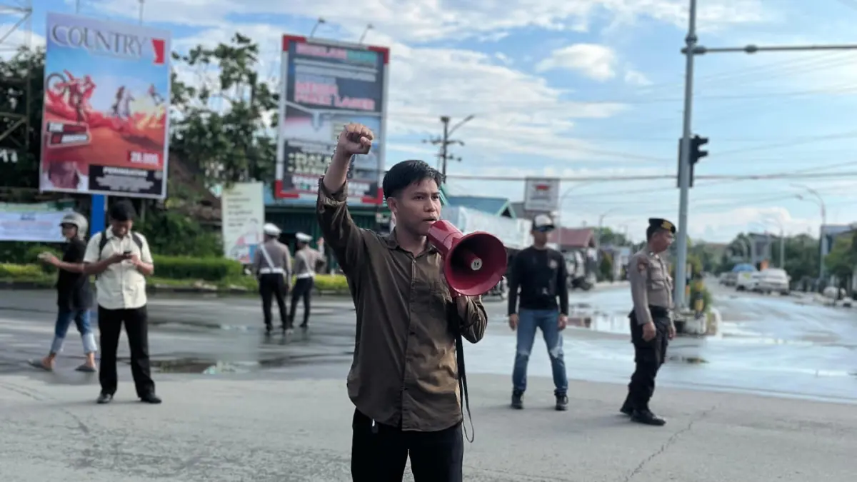Ketua BEM Unikarta, Zulkarnain (Istimewa)
