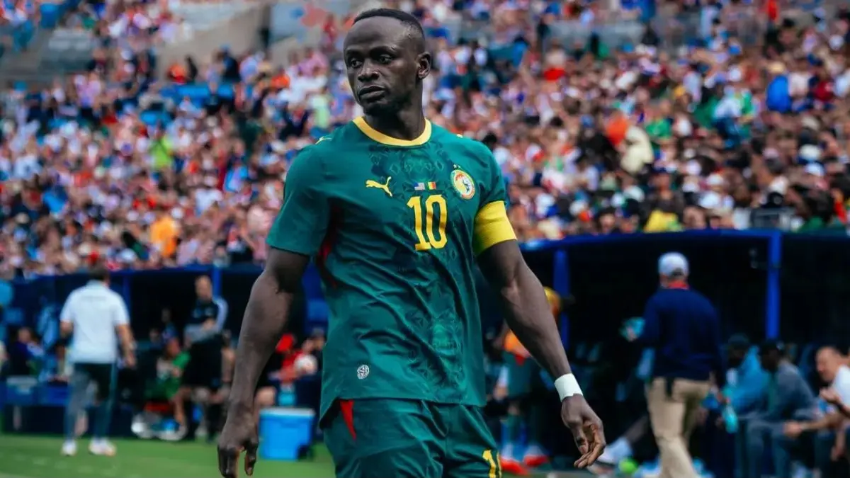 Sadio Mane menjadi andalan Senegal saat menghadapi Irak pada laga penentuan Grup I Piala Dunia 2026 di Toronto Stadium. (Instagram @sadiomaneofficiel)