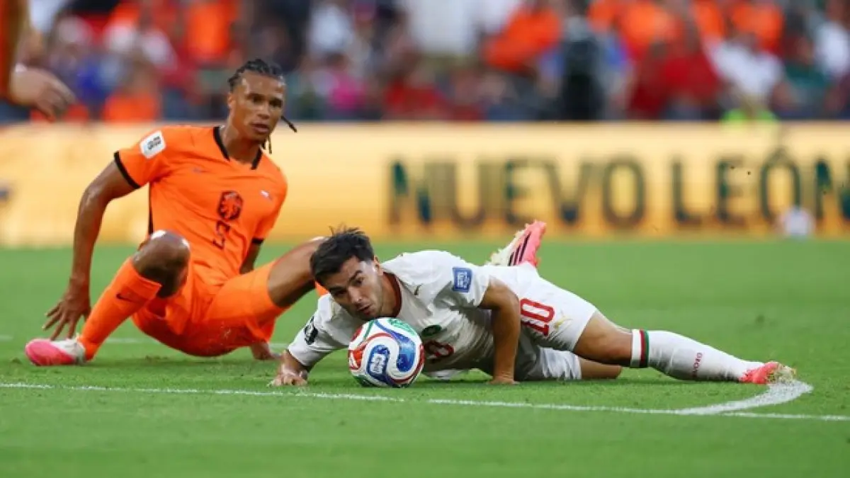 Duel Belanda versus Maroko.