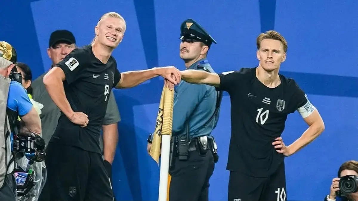 Kapten timnas Norwegia Martin Odegaard (kanan). (Dok. Martin Odegaard)