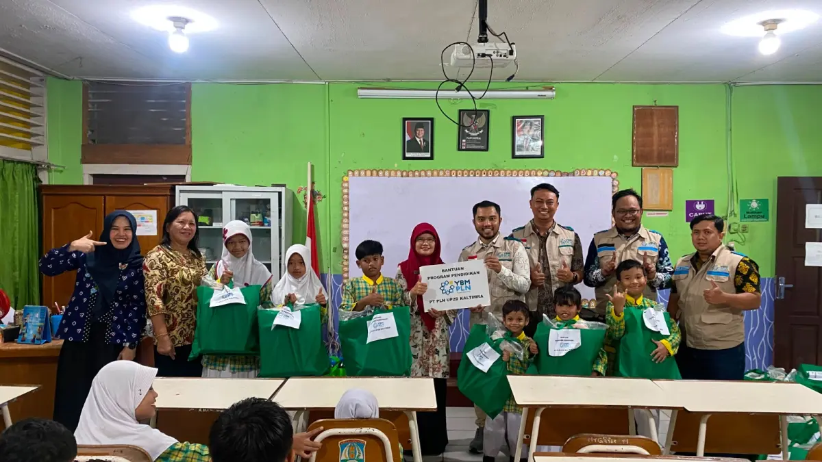  PT PLN (Persero) Unit Induk Distribusi Kalimantan Timur dan Kalimantan Utara (UID Kaltimra) melalui Yayasan Baitul Maal (YBM) PLN menyalurkan bantuan pendidikan kepada 68 pelajar di Kalimantan Timur 