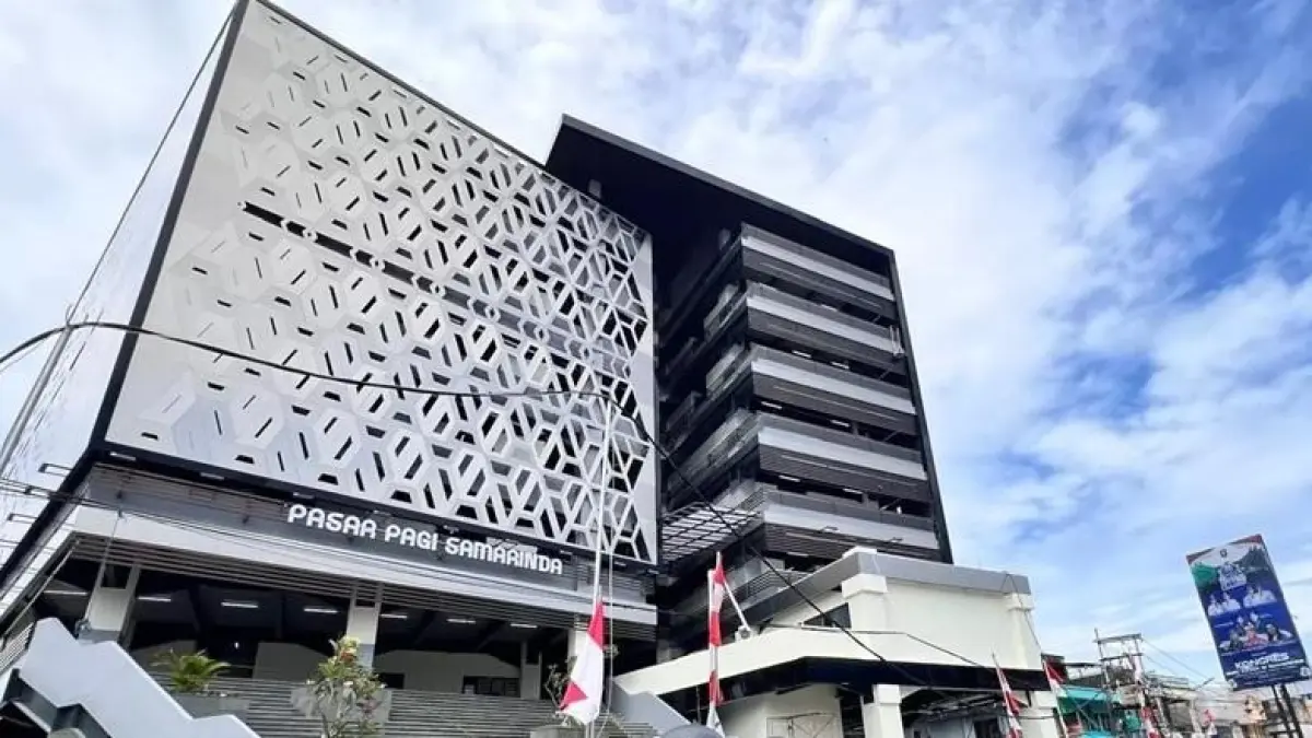 Pasar Pagi Samarinda.