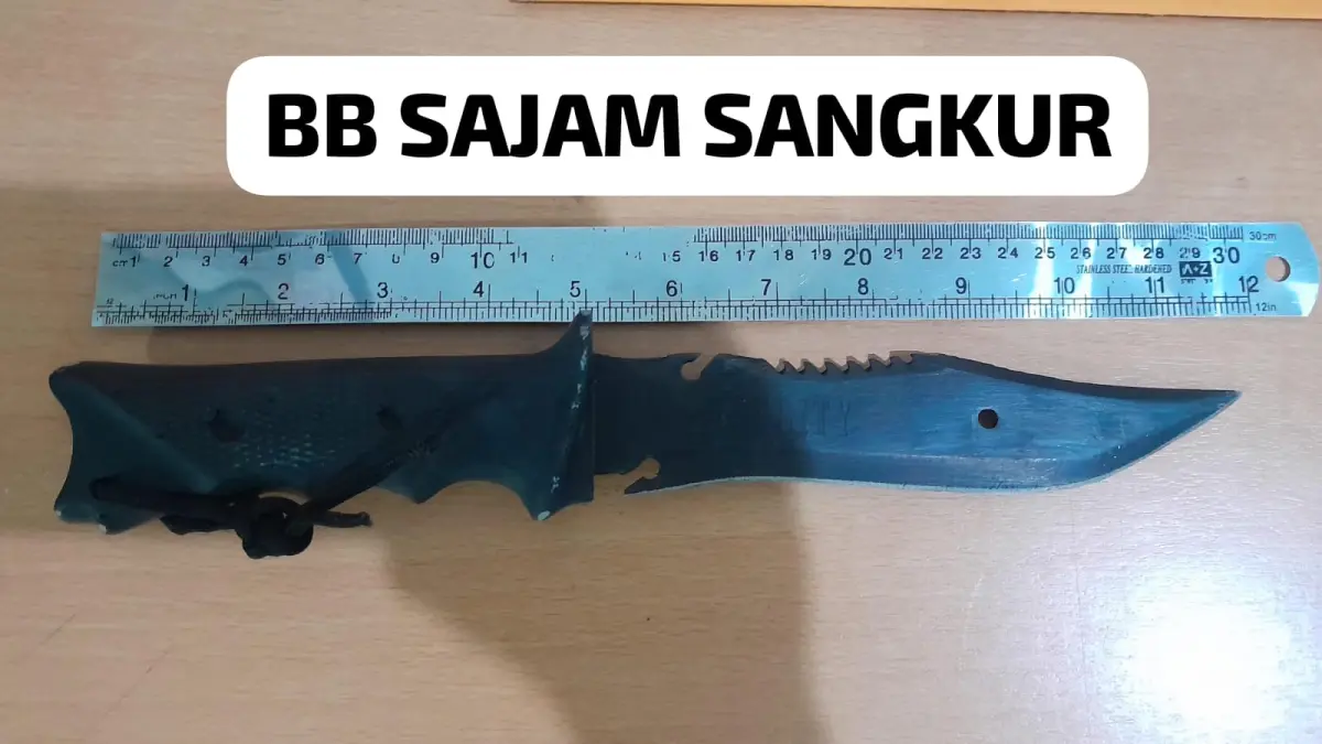Barang bukti.