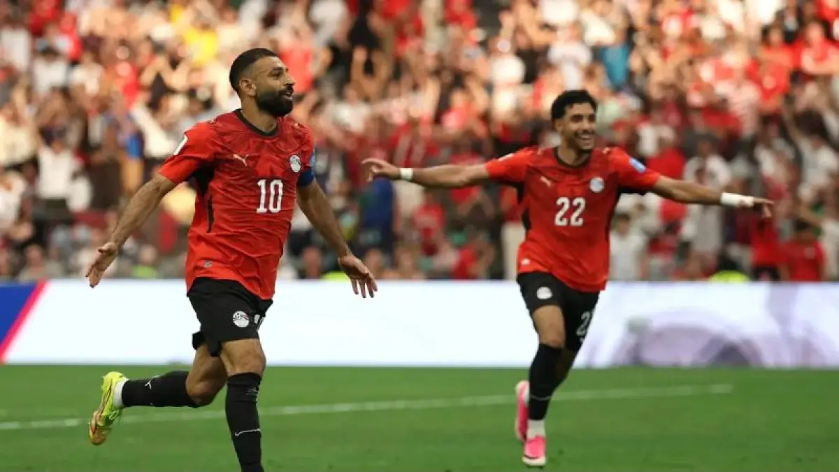 Selebrasi Mohamed Salah di laga Selandia Baru vs Mesir (FIFA)