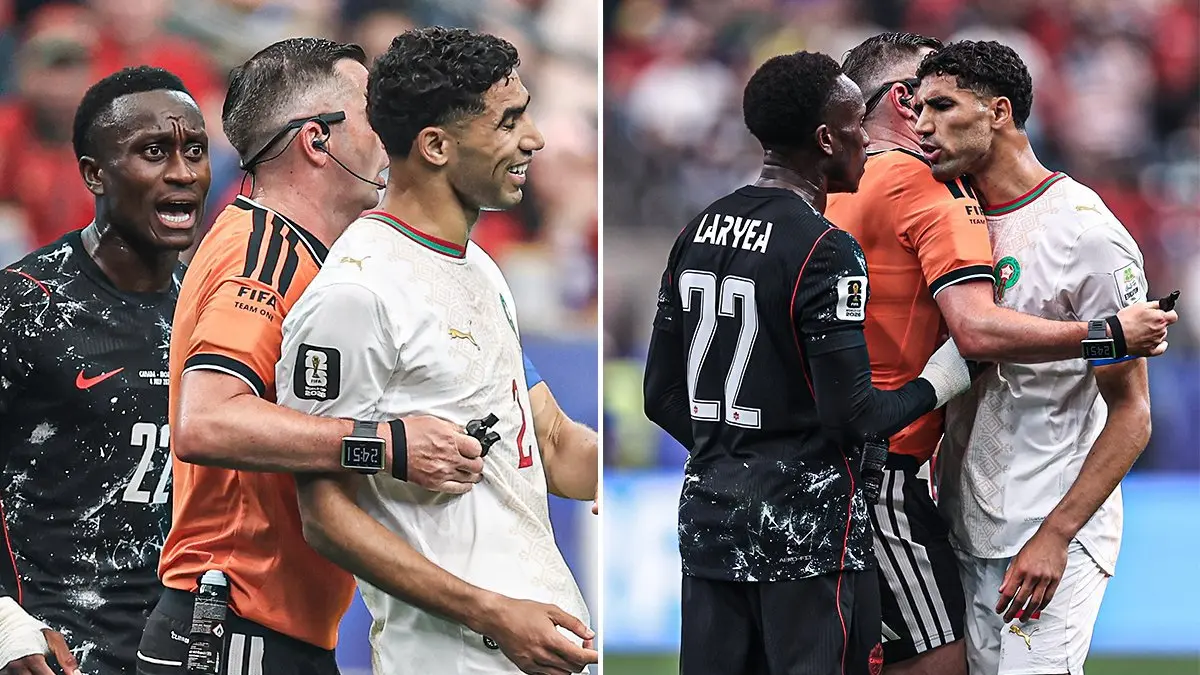 Richie Laryea dan Achraf Hakimi