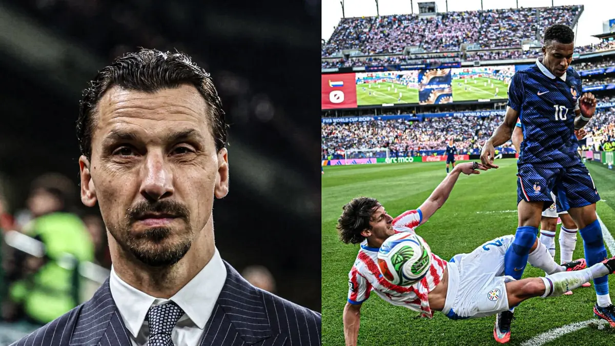 Zlatan Ibrahimovic dan aksi kasar pemain Paraguay.